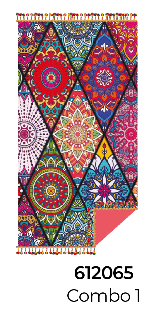 Pareo estampado 150GSM Combo 1 - Imagen 2