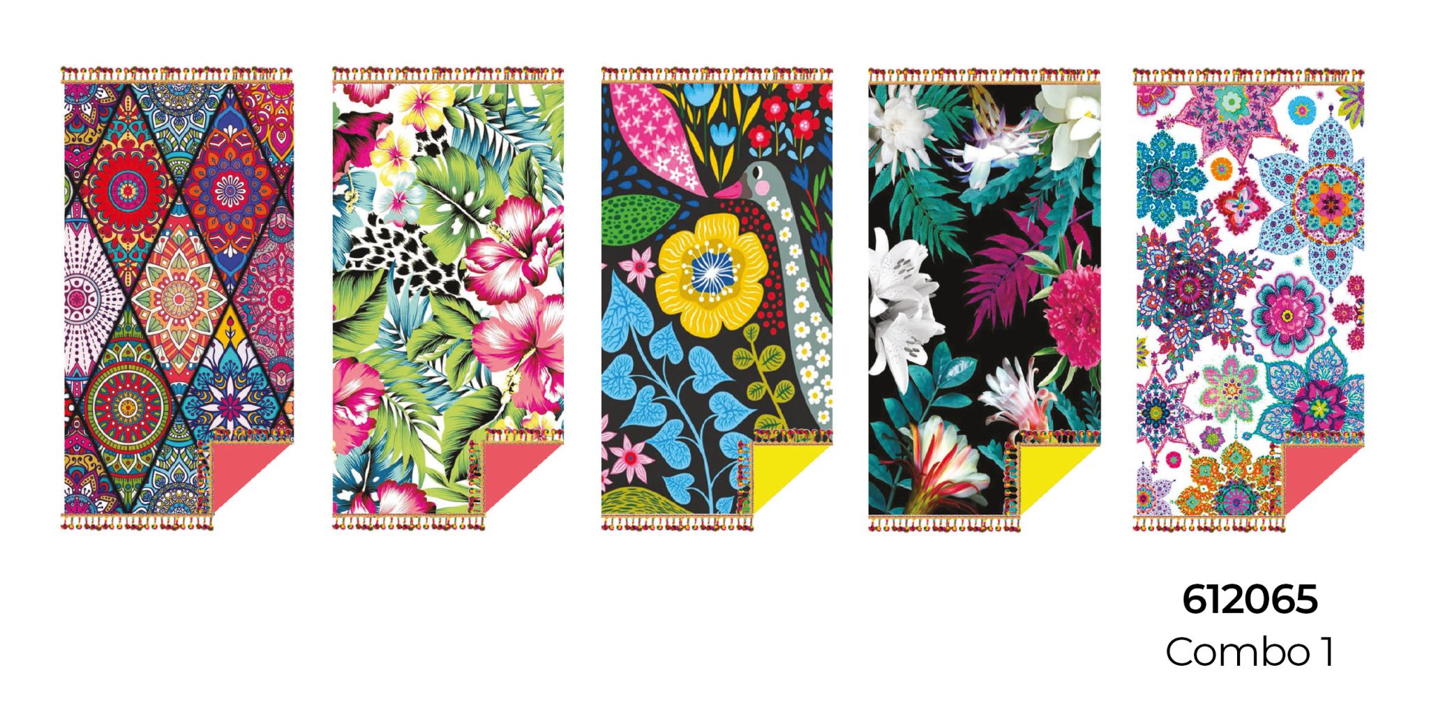 Pareo estampado 150GSM Combo 1