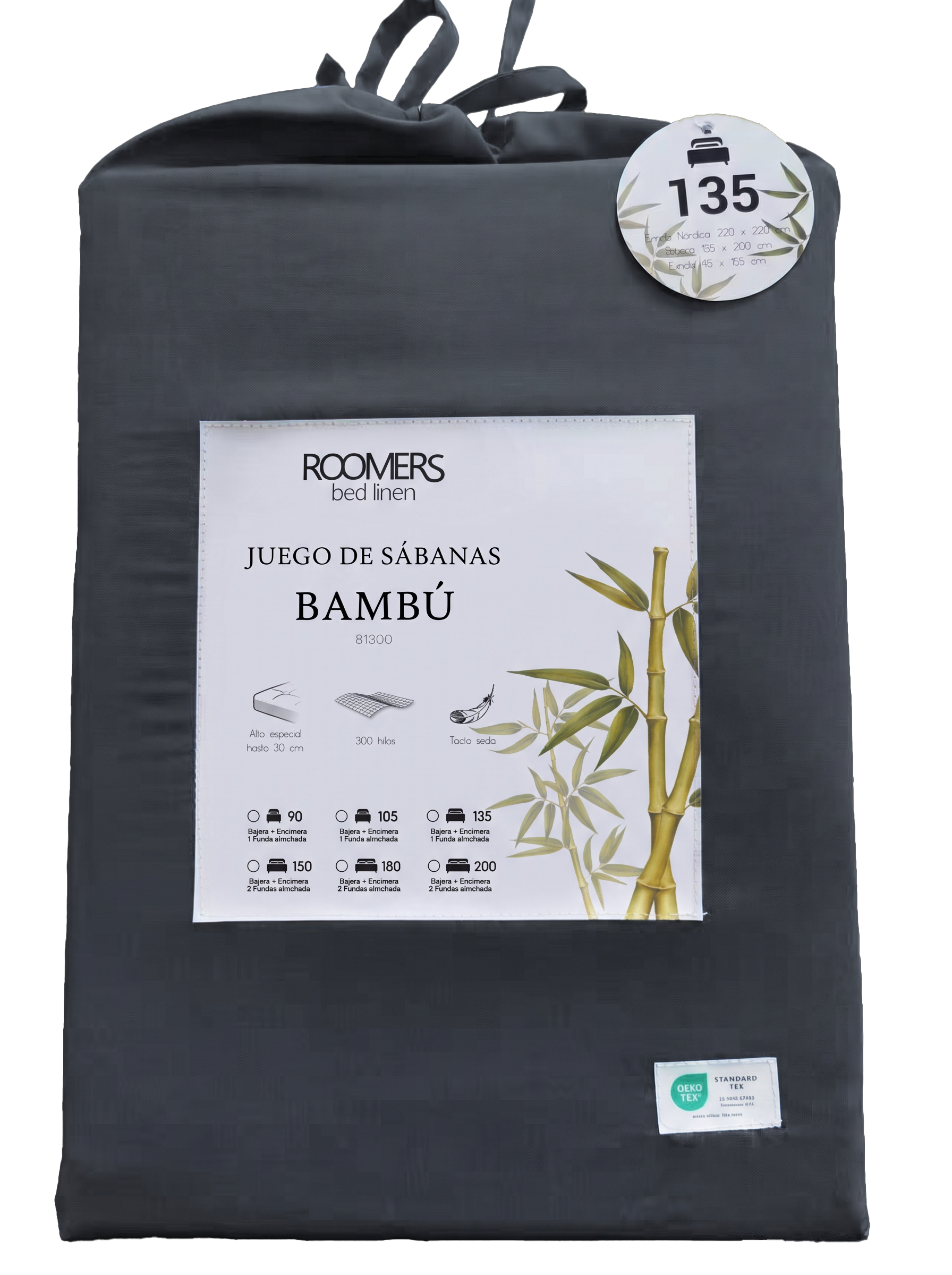 Juego de sábanas de bambú - Imagen 3